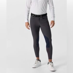 Romfh Men's Argento Suede Knee Patch Breeches-431